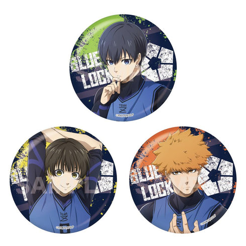 『ブルーロック』メタリック缶バッジ /01 第1弾(全5種)【BOX】【202510再販】